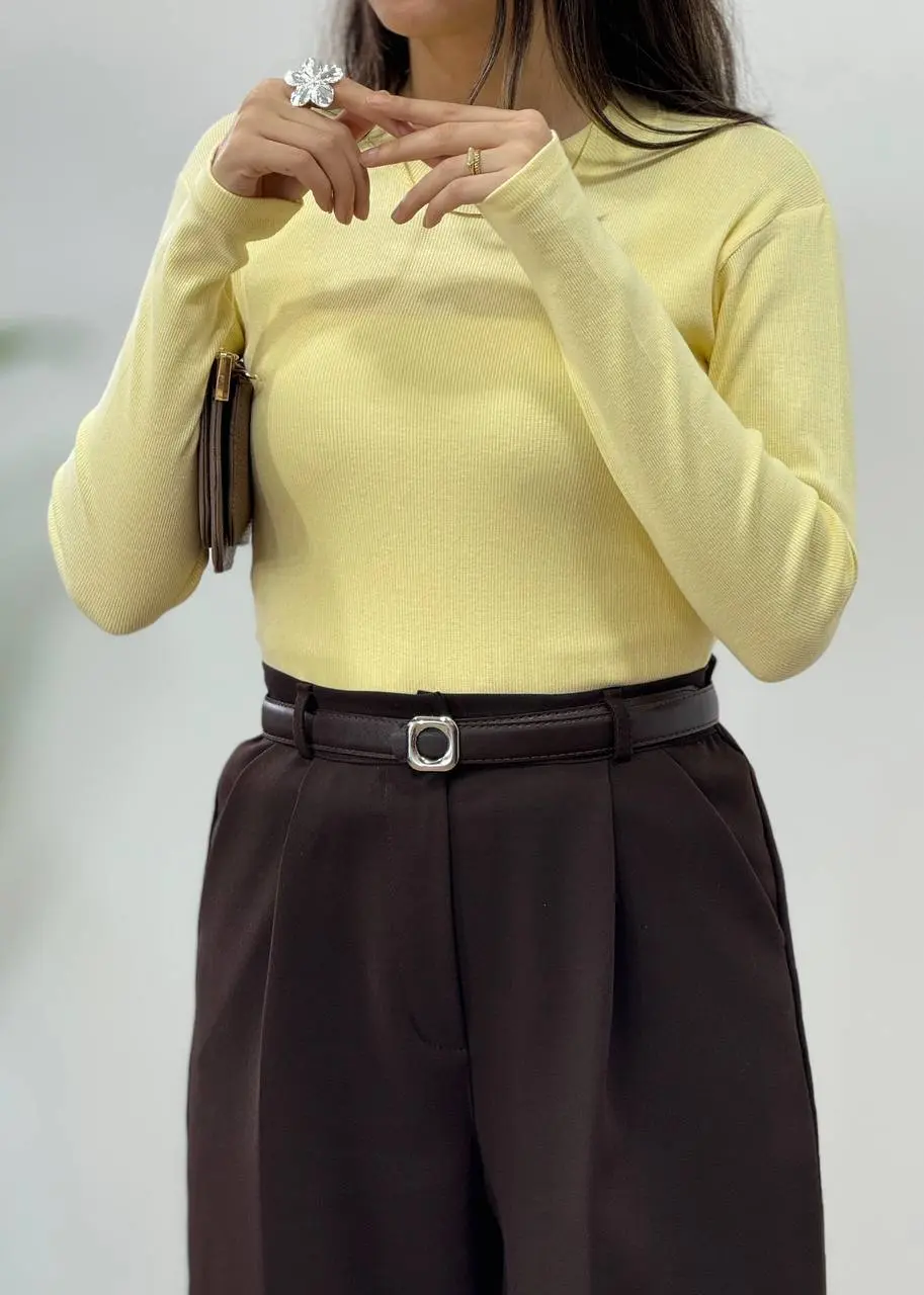 بلوز پاییزه کشبافت پنبه